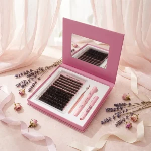 Lash Clusters Private Label Supplier Custom Lash Clusters Kit with Spikes
