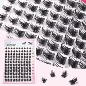 Lash Clusters Wispy Eyelashes Natural DIY Cluster Lashes 8mm 16mm C D Curl Individual Lashes Cluster Eyelash