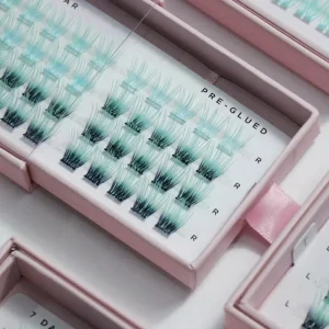 Lash Clusters Your Own logo Spikes and Bottom Segmented Eyelashes Custom Cosplay Styles Pre Glued DIY Lash Clusters