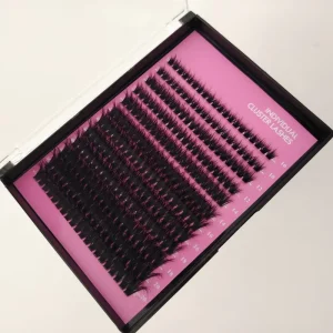 Lash Extension Lash Clusters Thick Individual Lashes 10 18mm Wispy Mink Cruelty Free Semi Hand Made Eyelashes Clusters
