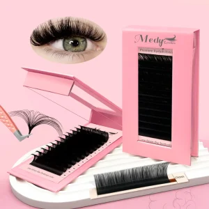 Lash Extension Trays Sample Individual Cashmere Lash Extension Trays Silk Volume Velvet Eyelash Extensions Supplies