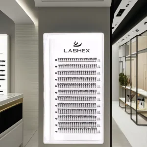 Lash Factory New Anime Chunk Lash with 3D Printing Lash Mix 6 20mm in J B C CC D Curl