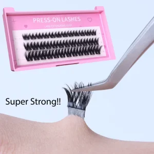 Lash Glue for Sensitive Eyes No Odor Segment Lashes Diy Lashes No Glue