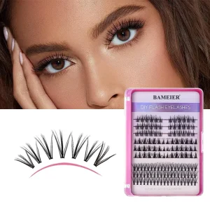 Lash Segment Kit Individual Cluster Pre Cut Superfine Band Big Tray Diy Lashes