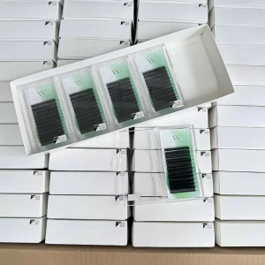Lash Soft Matte Black Cashmere Volume Eyelash Extension 0.03 0.05 0.07 Classic Lash Extensions Trays