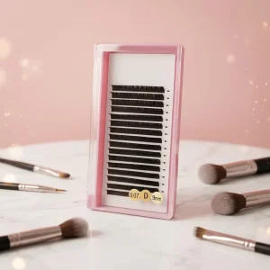 Lash Supplies Velvet Lash Trays Matte Black Cashmere Lash Extensions Volume Trays Loose Base Eyelash Extension