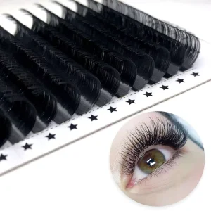 Lash Trays Cashmere Lash Extensions Matte Black Eyelash Trays Easy Fan Lash Extension Trays