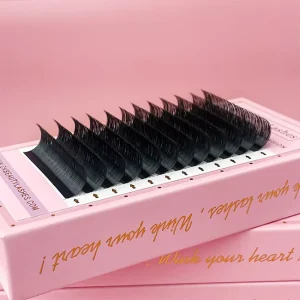 Lash Trays Cc Fluffy Cashmere Eyelash Extensions 0.03 0.05 0.07 0.10mm Matte Black Soft Mega Volume Lash