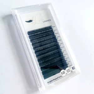 Lash Trays Eyelash Extensions Classic C D CC Curl Cashmere Hybrid Volume Mega Black Hand Made Individual Eyelashes