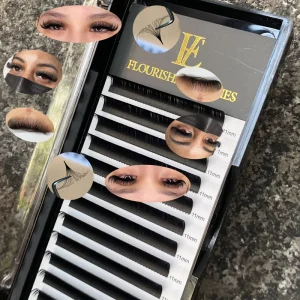 Lash Trays Vegan 0.07 d Curl Matte Lash Extensions