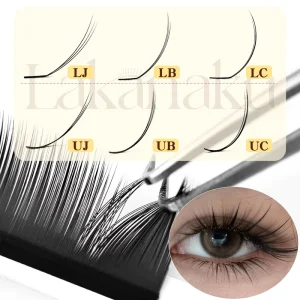 Lash Trays Velvet UC LC Lash Extensions Fan Like Butter Lashes Volume Eyelash Extensions