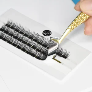 LashPlus Diy Pre Cut Lashes Segmented Eyelash Cluster Eye Lash Extensions Kit Custom logo