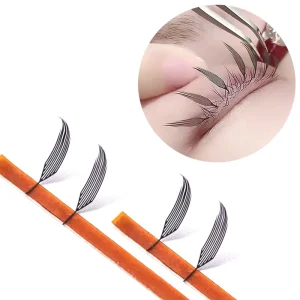 LashPlus New Design Comic Spire Lash Extension Korea Silk Thin Root Tower Spike Premade Volume Fan Lashes