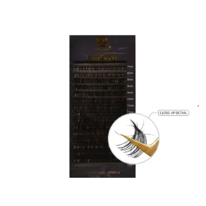 LashPlus Super Soft Cashmere Loose Base Fluffy 0.03 0.05 Mega Volume Lashes Matte PBT Mink Lash Tray Lash Extensions