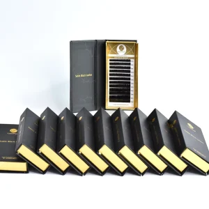 LashPlus Supplier Russian Volume 0.03 0.05 0.07mm J B C CC D Curl Eyelash Extension Easy to Creat Mega Volume Easy Fans Eyelash