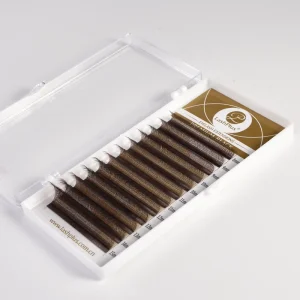 LashPlus W Shape Hand Made 3D 4D 5D Premade Brown W Lashes Eyelash Extensions Supplier