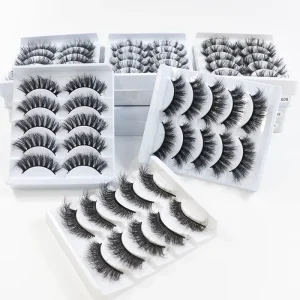 Lashes 10mm-20mm Short Fluffy Lashes 3D False Eyelashes Vendor Vegan Full Strip Lashes