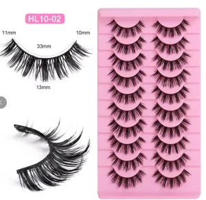 Lashes 25mm Natural Eyelash Fluffy Eyelash Supplies Full Strip Eyelashes Cils Natural Lashes