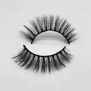 Lashes Boxes Custom logo 15MM Nature Full Strip Eyelashes Fake Eyelashes Faux Mink Lashes