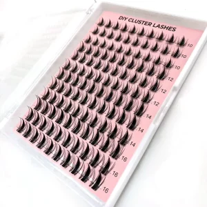 Lashes Clusters Custom Trays Lash Clusters Thin Band Clear Band Manga Lash Cluster Tray