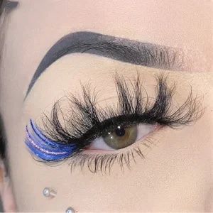 Lashes False Eyelashes 7 Pairs Colored Curly Natural Makeup Performance D Curl Volume Pestanas