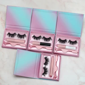 Lashes Full Strip Lashes Fluffy 25mm Mink Eyelash 100% 3d Mink Eyelashes Vendor 3d Mink Lashes