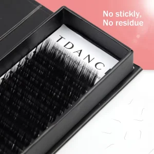 Lashes Individual Eyelashes Volume Eyelash Extension Lash Trays Natural Long Cruelty Free Vegan Silk Korean PBT