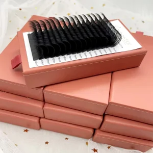 Lashes Supplier J Curl Lash Tray Individual Faux Mink Eyelash Professional Classic Lash Tray Volume Lash Extensions