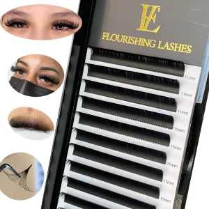 Lashes Trays 0.07 j Curl c d Dd Vegan Eyelash Extension Easy Fan Volume Lash Trays