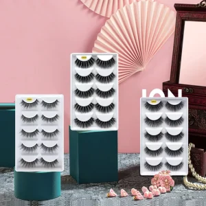 Lashes with Custom logo 3d Fan Full Strip Eyelashes 25mm Eyelash Extension Manufacturer