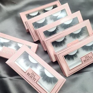 Lashes3d Vendor Bulk Eyelashes 3d 25mm Mink Eyelash with Packaging Box