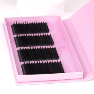 Lashex Eyelash Extensions Handmade Cashmere Mink Eyelashes Private logo Magnetic Boxes Russian Eyelash Extensions