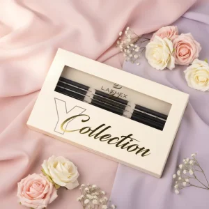Lashex Private Label Korean Silk W Shape Custom Faux Mink Individual Lashes Supplies Lash Trays Volume Classic Eyelash Extension