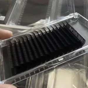 Lashex Russian Volume Super Dark Matte Black Lash Tray High Dense Mink 0.02 7-25mm Royal Mink Eyelash Extensions