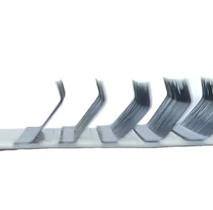 Lashplus Cashmere Silk Eyelash Extensions 0.03 0.05 0.07 Matte Black Hand Made L M LC LD G Curl Lash Tray