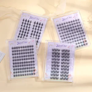 Latest Design Most Popular in South Eastern Asia Trendy Segmented Eyelashes Large Volume DIY Cluster Lashes From Factory