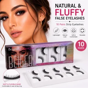 Latest Natural Style PBT False Eyelashes with Black Cotton Stalk for Daily Wear Cost Effective and Quick Factory Delivery