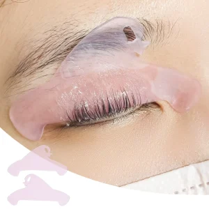 LiBeauty 粘性韩国超薄平型睫毛提升垫可重复使用睫毛提升平垫第 1 步无胶睫毛提升垫