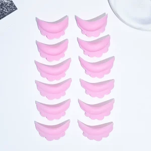 Libeauty C Shape Lash Lift Shields 6 Sizes Open Eye Eyelash Perming Rods Reusable Lash Lift Pads Pro & Beginners