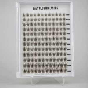 Light and Soft Handmade Volume Cluster Eyelash DIY Lashes Cat Looking DIY Lash Kit With Bond & Tweezers
