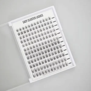 Light and Soft Handmade Volume Cluster Eyelash DIY Lashes Cat Looking DIY Lash Kit With Bond & Tweezers