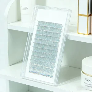 Lightweight Silk Laser Lash Soft Comfortable Dense Volume For Salon Lash Extensions