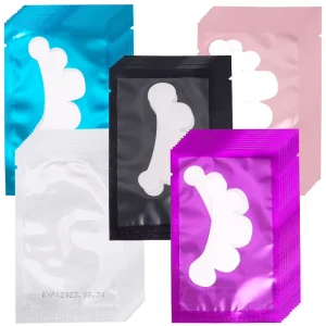 Lint Free Eyelash Pads Eye Patch Bulk Foam Eyepad Lash Extensions Pads Private Label Parches Para Pestanas