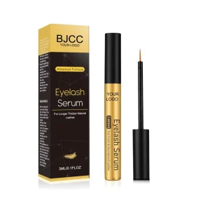 Liquid Eyelash Growth Treatments Custom Logo Organic Natural Eye Lash Brow Grow Lash Boost Enhancer Private Label Lash Serum