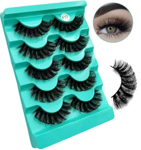 Lizi Spiky Manga Strip Lashes Dramatic Volume Manhwa Anime Style Thick Handmade 3D Faux Mink Self adhesive Reusable