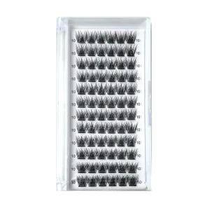 Long Cluster False Eyelashes Segment Lash Extensions Wispy Volume Individual Eyelashes DIY
