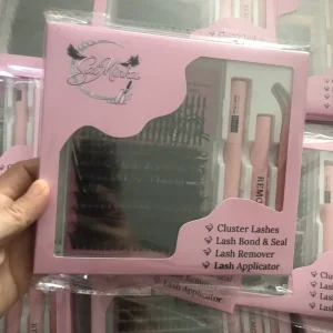 Long Dramatic Full Strip Eyelashes 16-19mm Faux Mink Waterproof Glue Fixed Lashes Wedding Stage Makeup Bulk