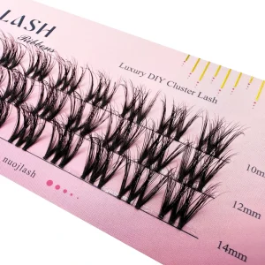 Long Lasting 7-10 Days Bond and Sealer for Segment Lash Faux Mink Pre Cut Eyelash DIY Extension Lash Kit at Home