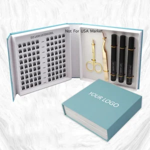 Long Lasting 7 10 Days Diy Lash Bond and Sealer C D Curl Cluster Segment Lash Cut Mink Diy Lash Extension Kit