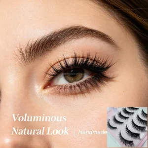Long Lasting 8D Wispy Press on Beauty Salon Anime Manga Lashes